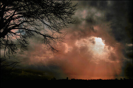 Lucht boven Loppersum