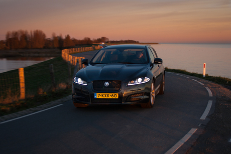 Rijshot Jaguar XF Sportbrake