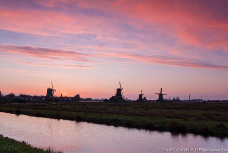 Sunset @ Zaanse Schans 3