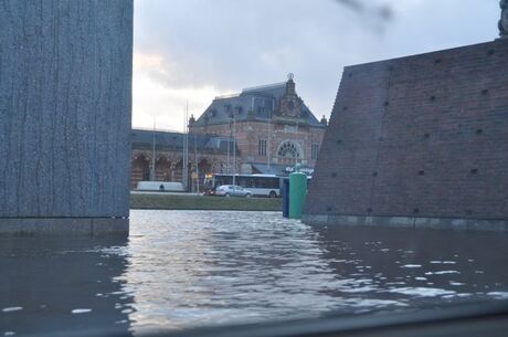 Hoog water in Groningen