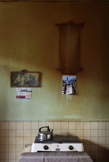 keuken in een oude boerderij