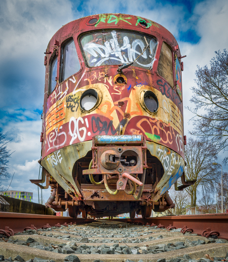 Graffiti trein