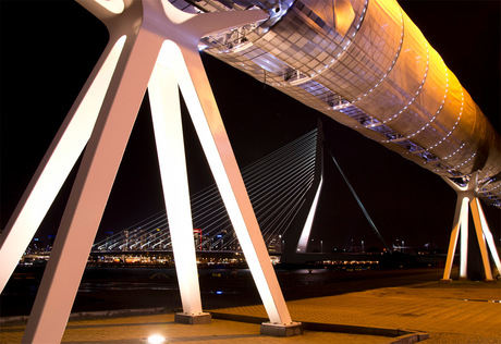 Erasmusbrug by night