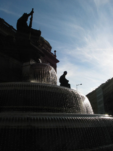 Fontein voor het Nationaal Museum