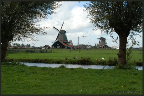 Molen in aanbouw