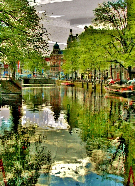 springtime in amsterdam