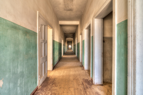 Down the hallway