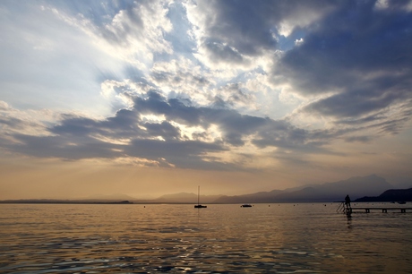 Sunset @ Lago di Garda