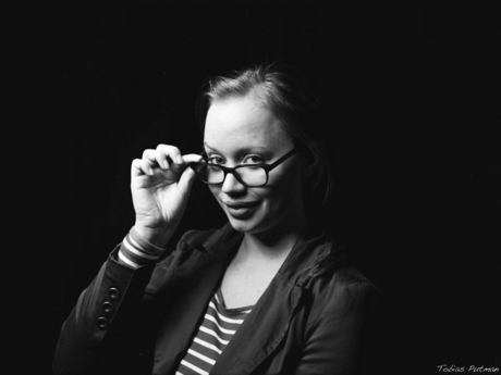 Testfoto Portret Ilford FP4+