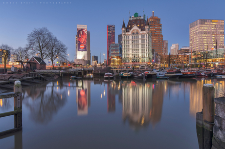 Blauw uur Witte huis