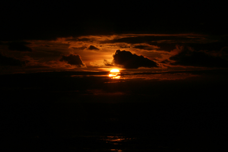 Zonsondergang in Burg-Haamstede