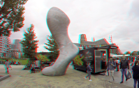 Voet Binnenrotte Rotterdam 3D GoPro