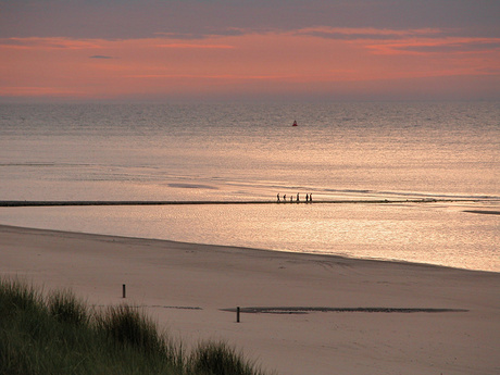 Beach scene