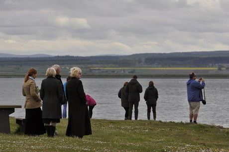 Rosemarkie 2015, gezellig dolfijnen spotten