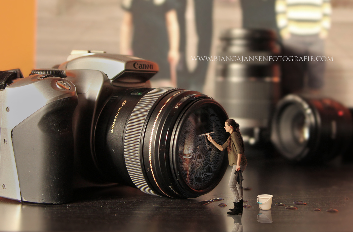 Getting my gear ready to go! - Mini me, getting my gear ready to go! - foto door BiancaJansenFotografie op 29-01-2016 - deze foto bevat: zelfportret, bewerking, photoshop, manipulatie, minime