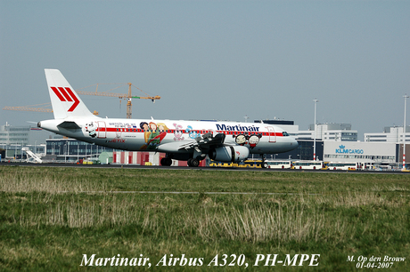 Martinair, Airbus A320, PH-MPE