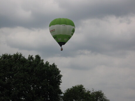 Ballon is de weg kwijt