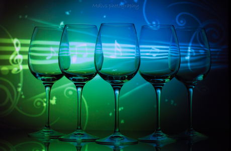 Muziek in een glas