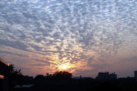 sky over Maastricht