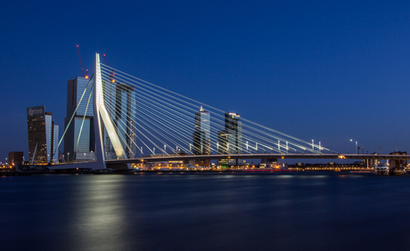 Erasmusbrug in the blue hour - Part Two