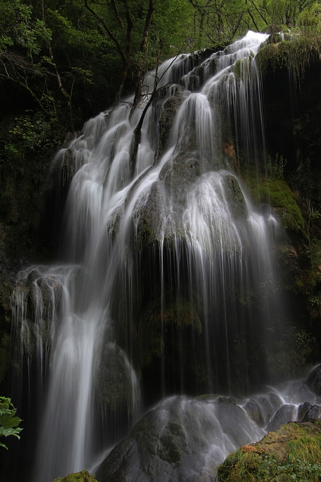 waterval in de Jura