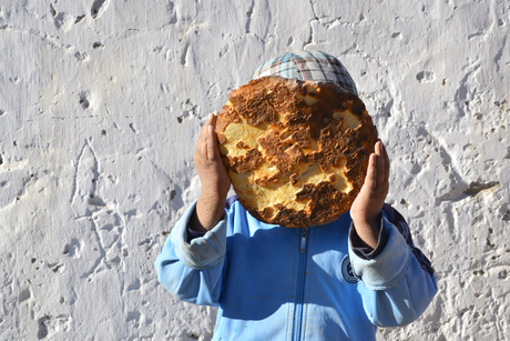 Shy boy in Tadjikistan