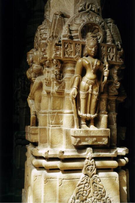 Pilaar in tempel India