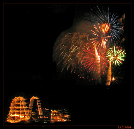 Sail 2005 Vuurwerk