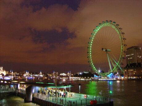 London by night.