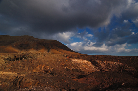 Vulkaanlandschap Fuerte Ventura