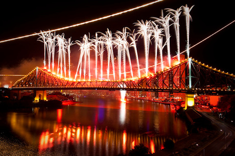 Vuurwerk Brisbane