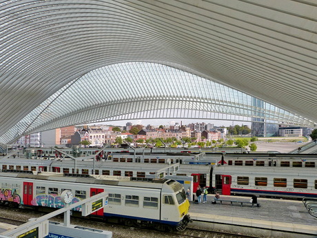 Station Luik België.