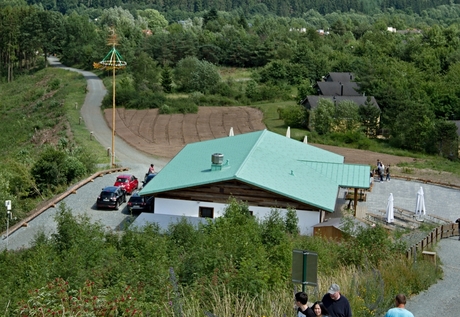 Uitzicht vanaf de Bromberg in Medebach.