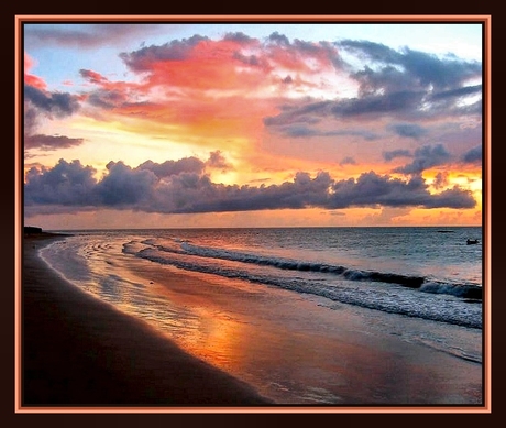 Gloed op het Strand