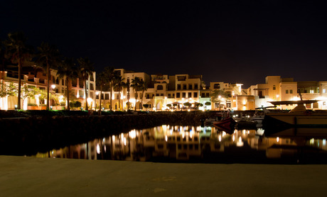 Tala Bay Harbour by Night