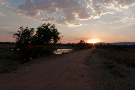 Tijdens de sun-downer