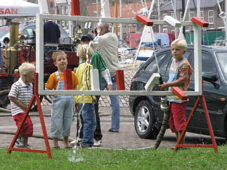 Spelen met water