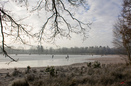 Schaatsen op het Ganzeven