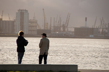 Kijk op de haven