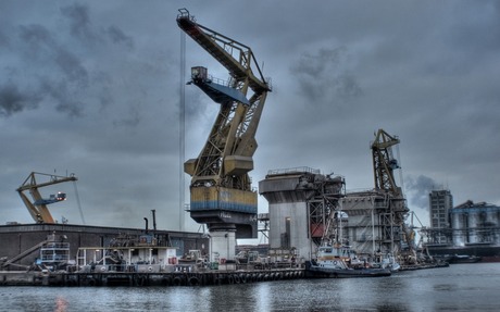 HDR Neptunishaven Amsterdam