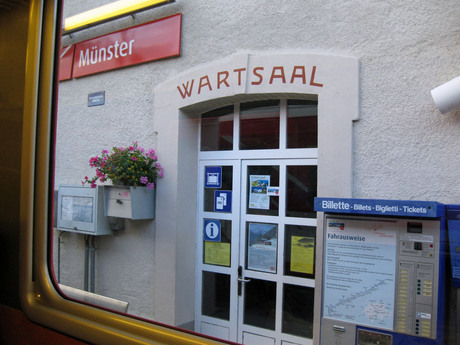 Münster Bahnhof Zwitserland