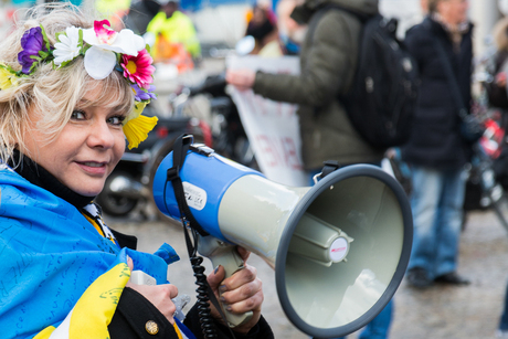 Demonstrante Oekraïne