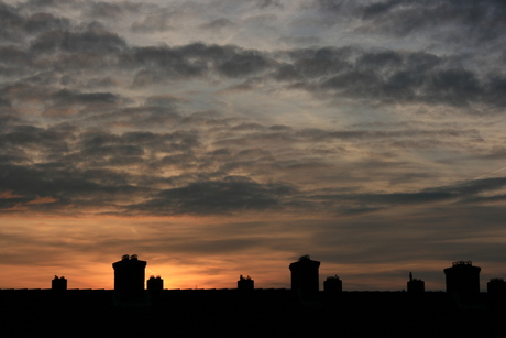 Zondsondergang in Den Bosch 2