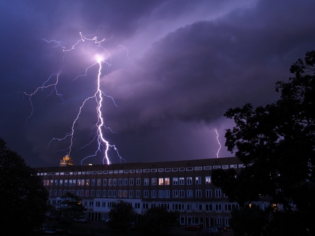 storm at night