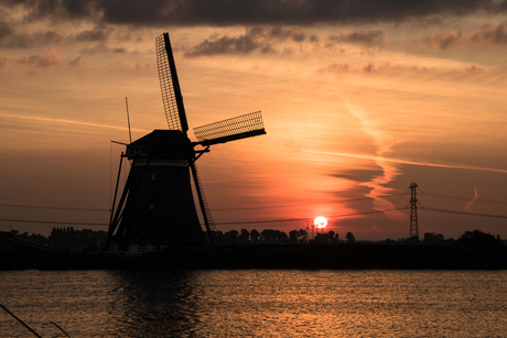 Morning sun Rottemeren.