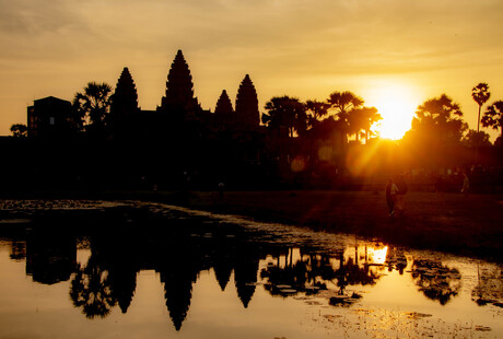 Zonsopgang Angkor Wat