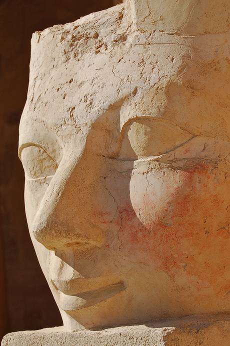 portret:Hatsepsoet. vrouwelijke koning egypte