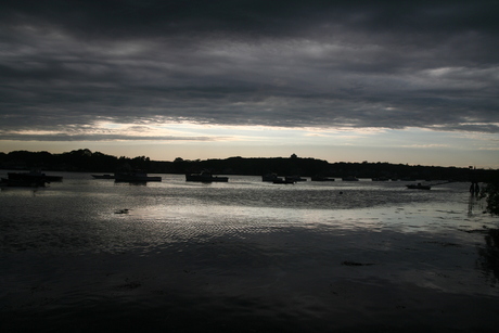 onweer dreigt bij Kennebunkport