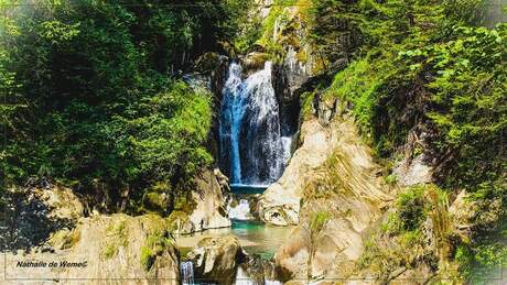 Waterval in Oostenrijk