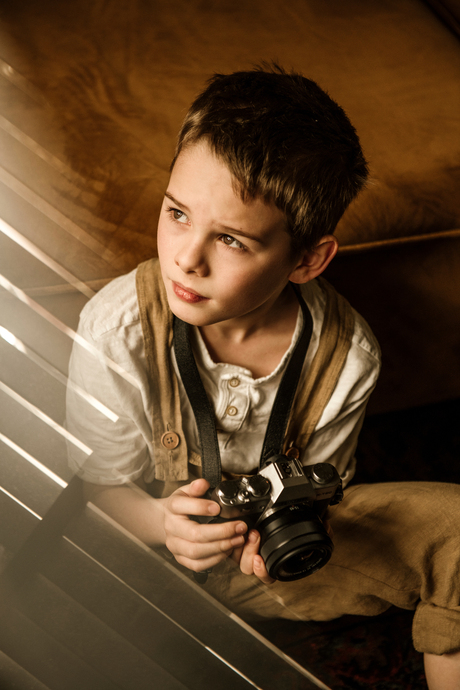 De jonge fotograaf
